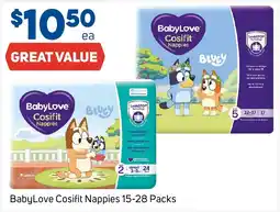 Foodland BabyLove Cosifit Nappies offer