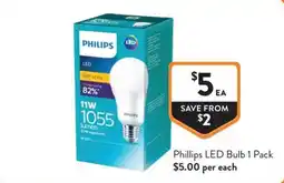 Foodworks Phillips LED Bulb offer