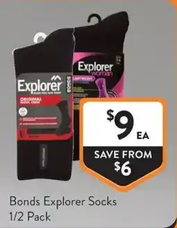 Foodworks Bonds Explorer Socks offer