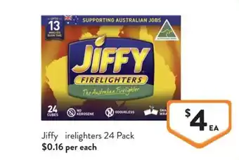 Foodworks Jiffy Firelighters offer