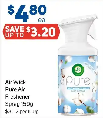 Foodland Air Wick Pure Air Freshener Spray offer