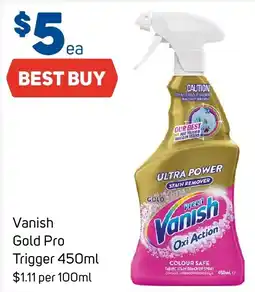 Foodland Vanish Gold Pro Trigger offer