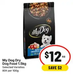 IGA My Dog Dry Dog Food offer
