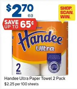 Foodland Handee Ultra Paper Towel 2 Pack offer
