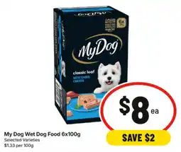 IGA MyDog Wet Dog Food offer