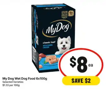 IGA MyDog Wet Dog Food offer