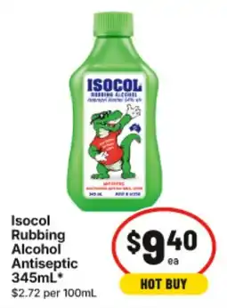 IGA Isocol Rubbing Alcohol Antiseptic offer