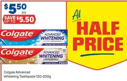 Foodland Colgate Advanced Whitening Toothpaste offer