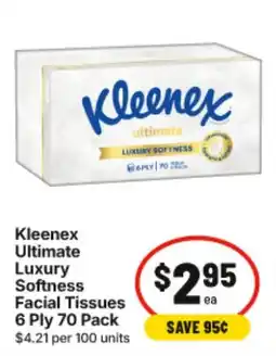 IGA Kleenex Ultimate Luxury Softness Facial Tissues offer