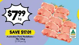 Drakes Australian Pork Medallions offer