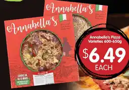 Spudshed Annabella's Pizza Varieties offer