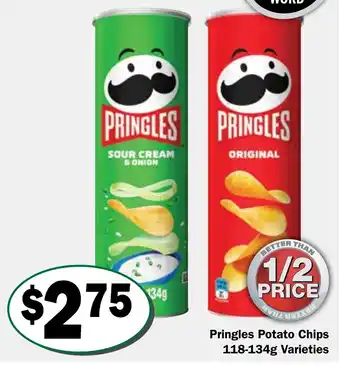 Pringles Potato Chips Varieties