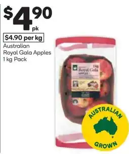 Woolworths Australian Royal Gala Apples offer
