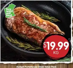 Spudshed Budget Porterhouse Steak Value Pack offer
