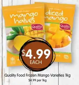 Spudshed Quality Food Frozen Mango Varieties offer