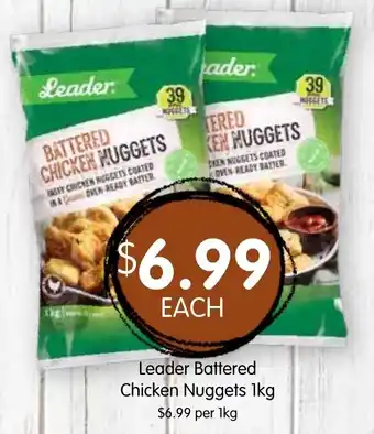 Spudshed Leader Battered Chicken Nuggets offer