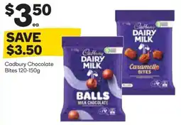 Woolworths Cadbury Chocolate Bites offer