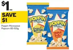 Woolworths Poppin Microwave Popcorn offer