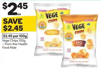 Woolworths Vege Chips offer