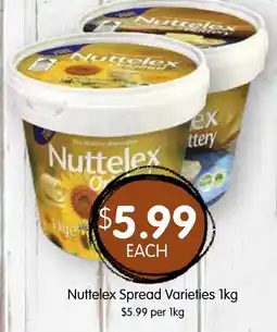Spudshed Nuttlex Spread Varieties offer