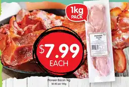 Spudshed Pioneer Bacon offer