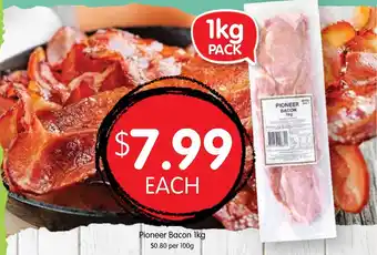 Spudshed Pioneer Bacon offer