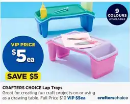Spotlight CRAFTERS CHOICE Lap Trays offer