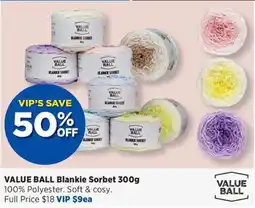 Spotlight Value Ball Blankie Sorbet offer