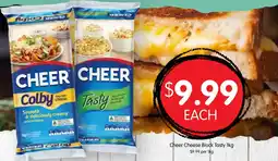 Spudshed Cheer Cheese Block Tasty offer