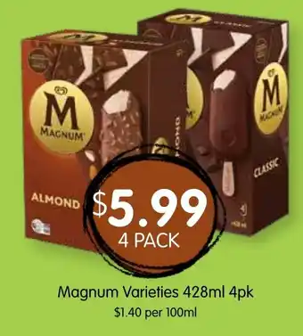 Spudshed Magnum Varieties offer