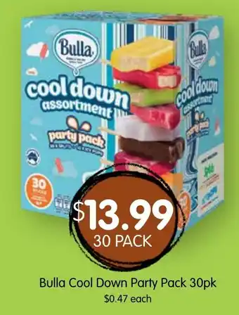 Spudshed Bulla Cool Down Party Pack offer