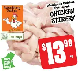 Farmer Jack's Wandering Chicken Free Range Chicken Stirfry offer