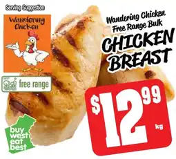 Farmer Jack's Wandering Chicken Free Range Bulk Chicken Breast offer