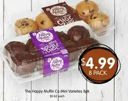 Spudshed The Happy Muffin Co Mini Varieties offer