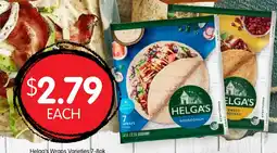 Spudshed Helga's Wraps Varieties offer