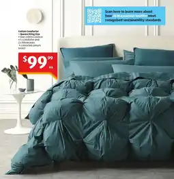 ALDI Cotton Comforter Queen size offer
