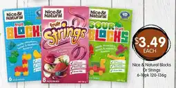 Spudshed Nice & Natural Blocks Or Strings offer