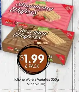 Spudshed Italone Wafers Varieties offer