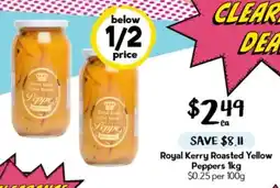 Drakes Royal Kerry Roasted Yellow Peppers offer