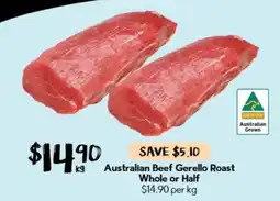 Drakes Australian Beef Gerello Roast offer