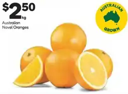 Woolworths Australian Navel Oranges offer