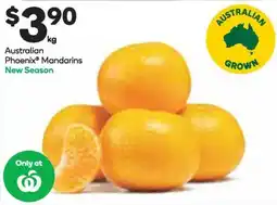 Woolworths Australian Phoenix® Mandarins offer