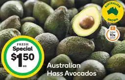 Woolworths Australian Hass Avocados offer