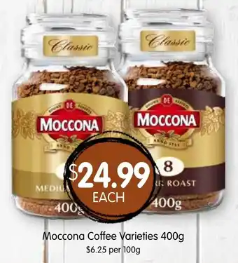 Spudshed Moccona Coffee Varieties offer