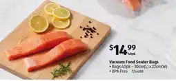 ALDI Vacuum Food Sealer Bags offer