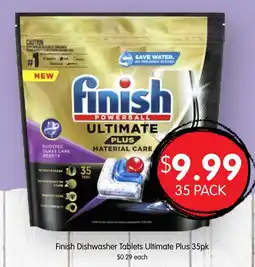 Spudshed Finish Dishwasher Tablets Ultimate Plus offer