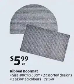 ALDI Ribbed Doormat offer