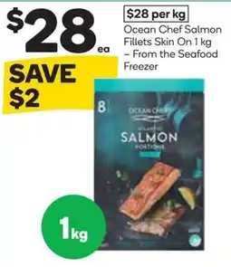 Woolworths Ocean Chef Atlantic Salmon Portions offer