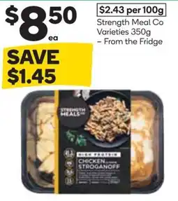 Woolworths Strength Meals Co Chicken Stroganoff offer