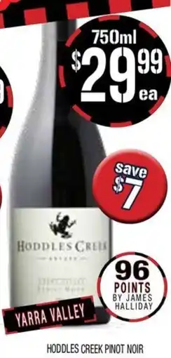 Farmer Jack's Hoddles Creek Pinot Noir offer